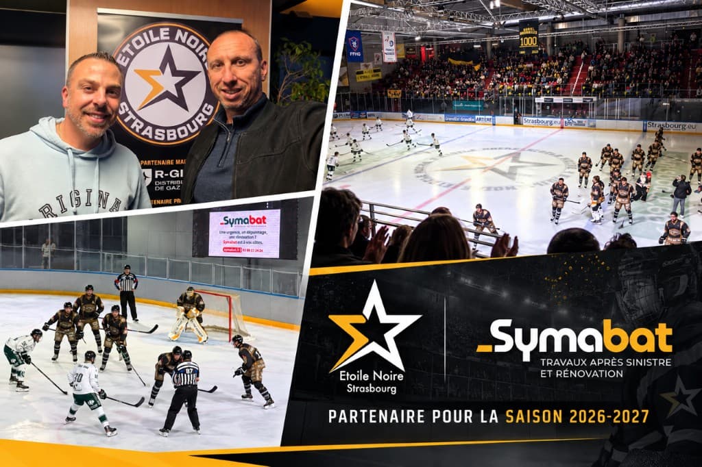 Image de l'article : SYMABAT devient partenaire de l'Étoile Noire de Strasbourg pour la saison 2026-2027 - Communiqué Symabat