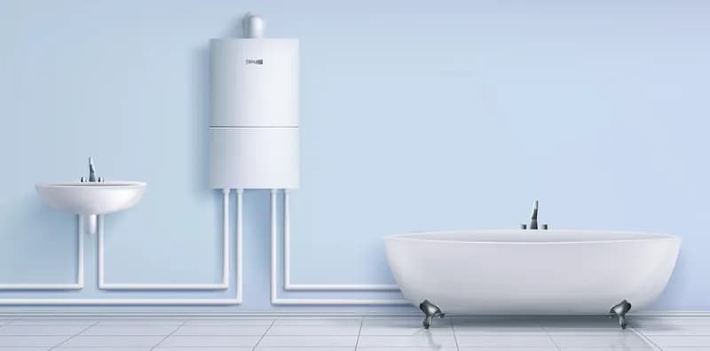 Le chauffe-eau stocke et chauffe l’eau pour un usage sanitaire quotidien.